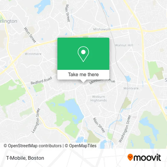 T-Mobile map