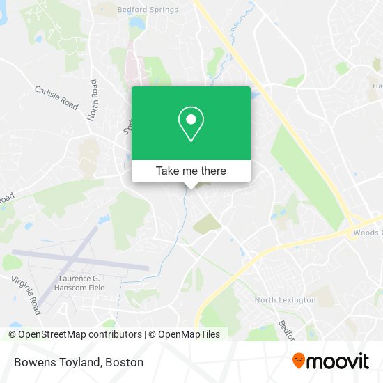 Mapa de Bowens Toyland