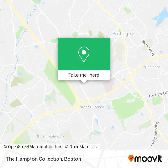 The Hampton Collection map