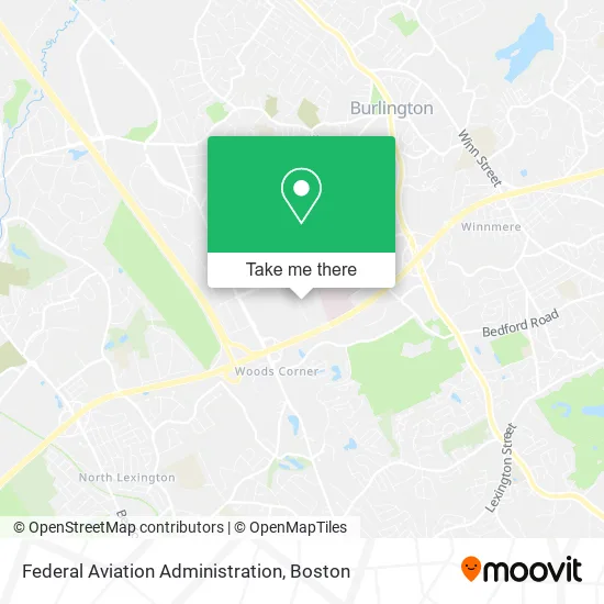 Federal Aviation Administration map