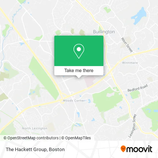 The Hackett Group map