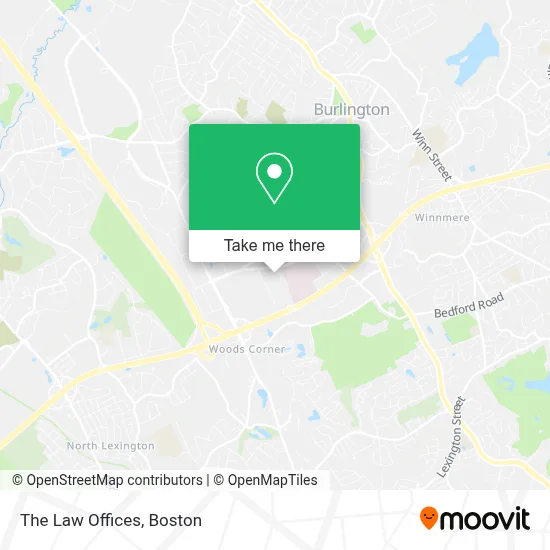 The Law Offices map