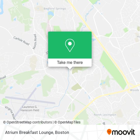 Mapa de Atrium Breakfast Lounge
