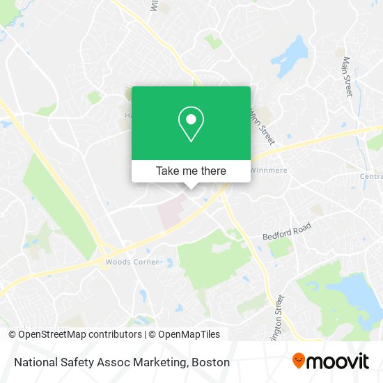 National Safety Assoc Marketing map