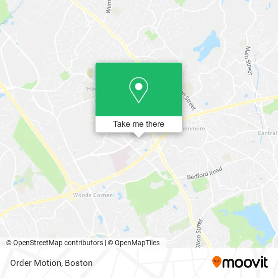 Order Motion map