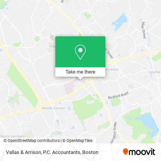 Mapa de Vallas & Arrison, P.C. Accountants