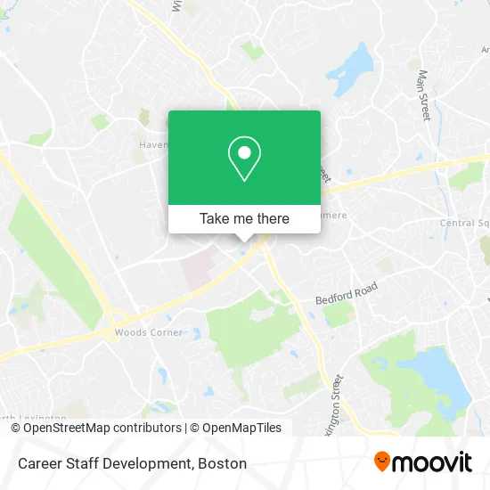 Career Staff Development map