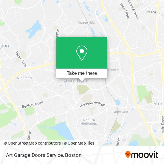 Art Garage Doors Service map