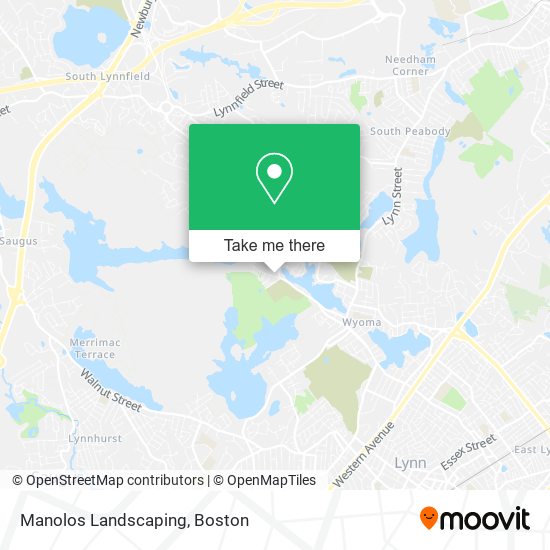 Manolos Landscaping map
