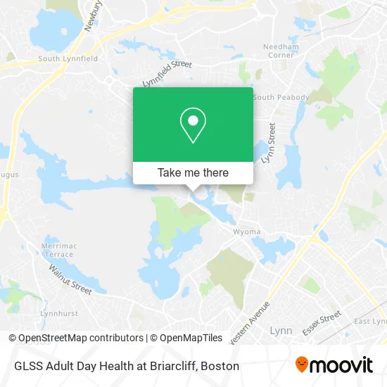 Mapa de GLSS Adult Day Health at Briarcliff
