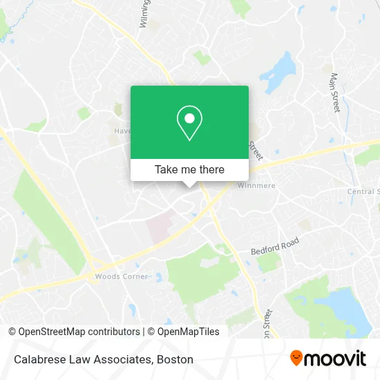 Calabrese Law Associates map
