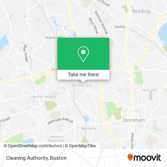 Cleaning Authority map