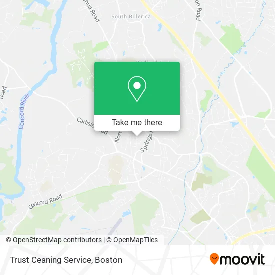 Trust Ceaning Service map
