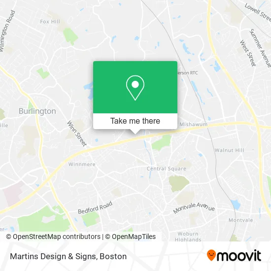 Mapa de Martins Design & Signs
