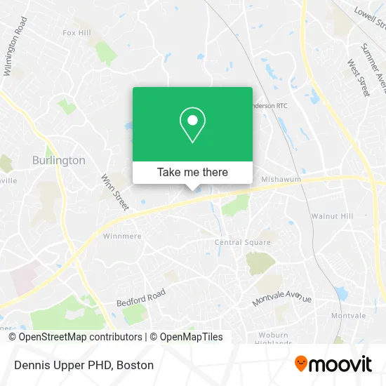 Dennis Upper PHD map
