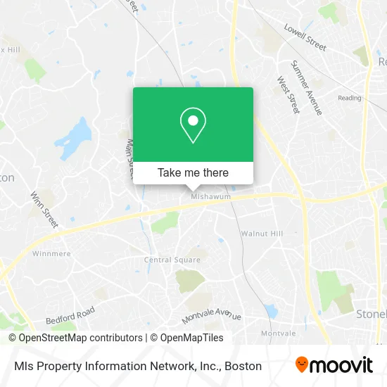 Mls Property Information Network, Inc. map
