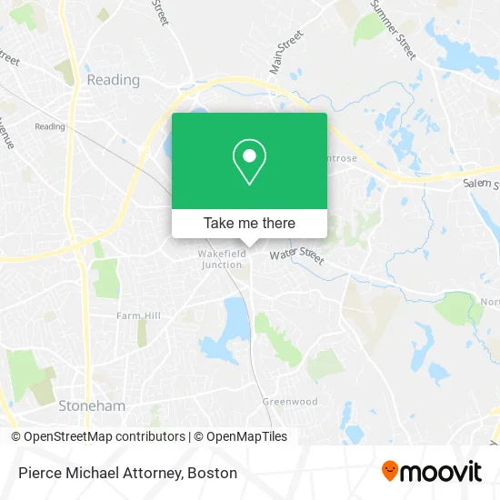 Mapa de Pierce Michael Attorney