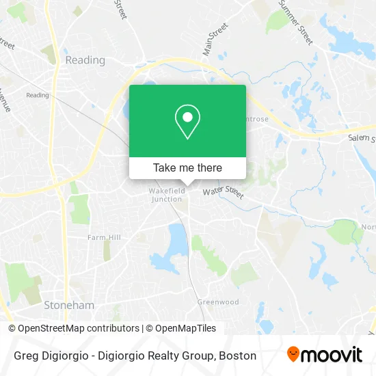 Mapa de Greg Digiorgio - Digiorgio Realty Group