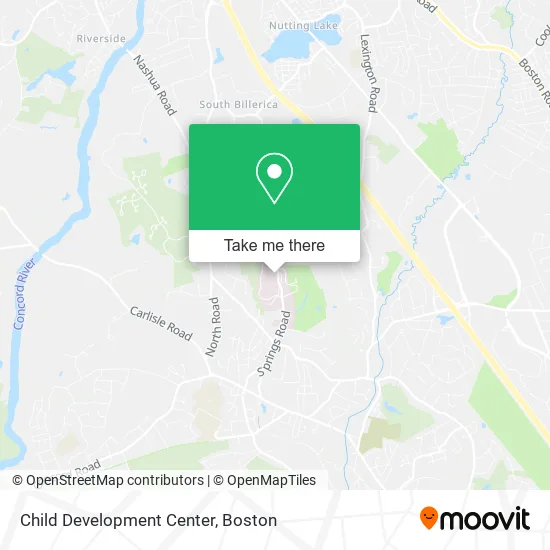 Child Development Center map