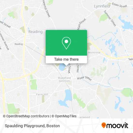 Spaulding Playground map