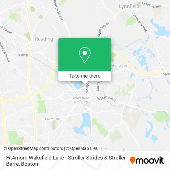 Mapa de Fit4mom Wakefield Lake - Stroller Strides & Stroller Barre