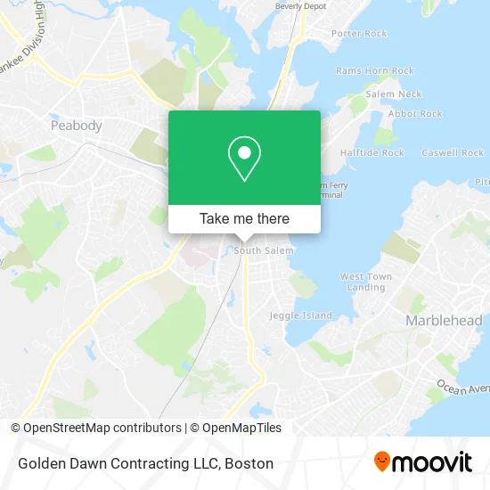 Golden Dawn Contracting LLC map