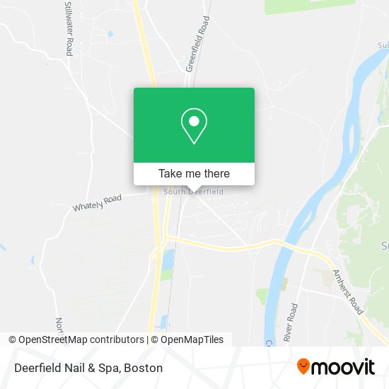 Deerfield Nail & Spa map