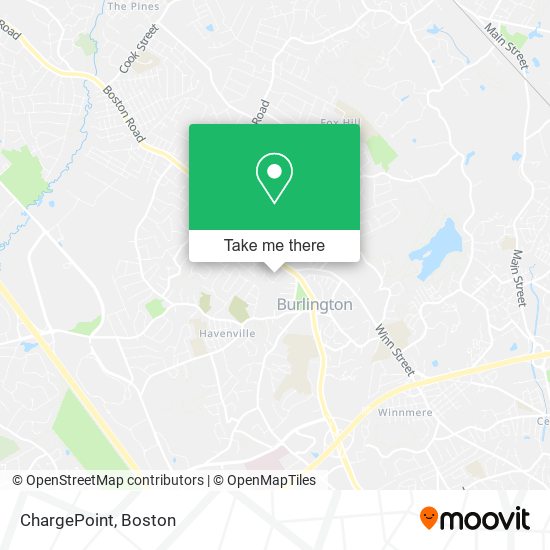 ChargePoint map