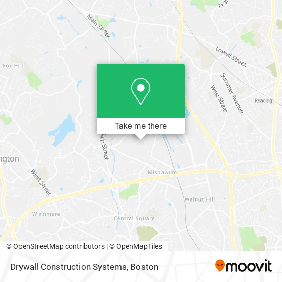 Drywall Construction Systems map