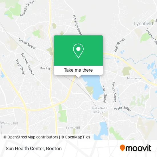 Sun Health Center map