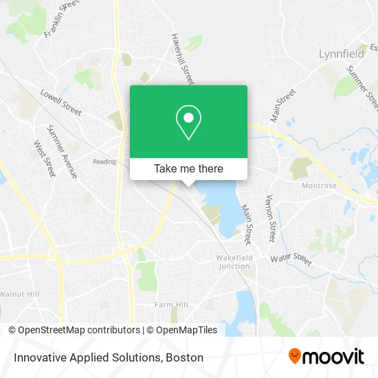 Innovative Applied Solutions map