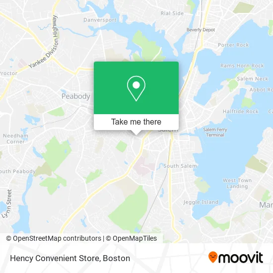 Hency Convenient Store map