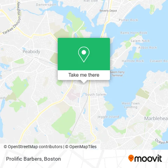 Prolific Barbers map