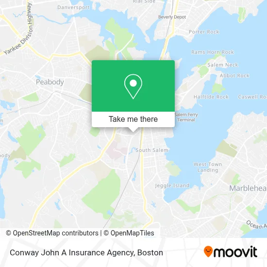 Conway John A Insurance Agency map