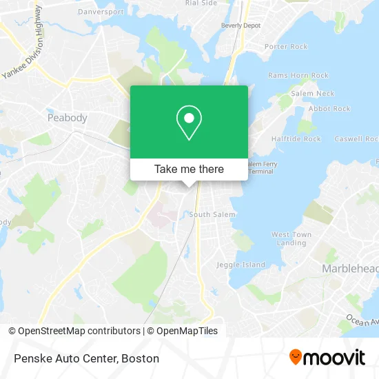 Penske Auto Center map