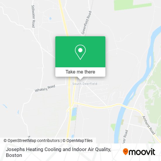 Josephs Heating Cooling and Indoor Air Quality map