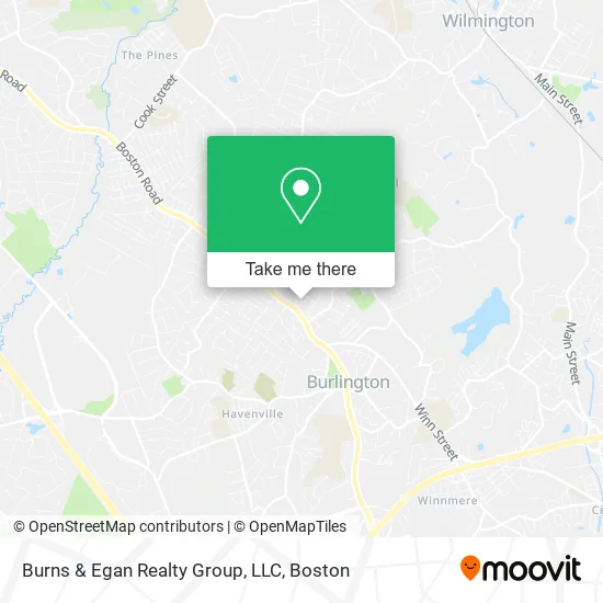 Burns & Egan Realty Group, LLC map