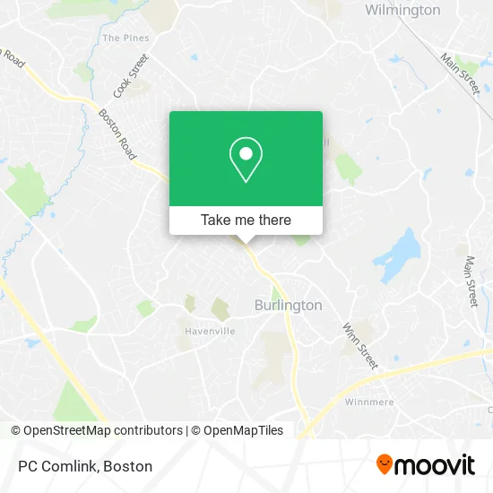 PC Comlink map