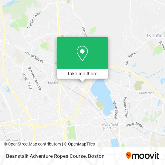 Beanstalk Adventure Ropes Course map