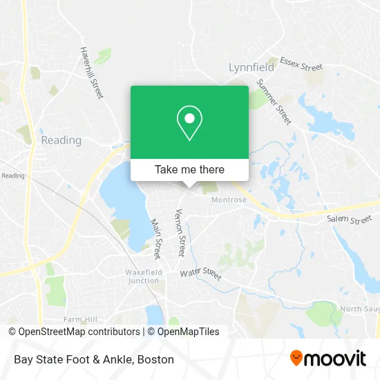 Bay State Foot & Ankle map