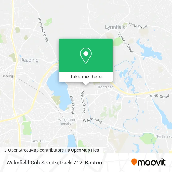 Wakefield Cub Scouts, Pack 712 map
