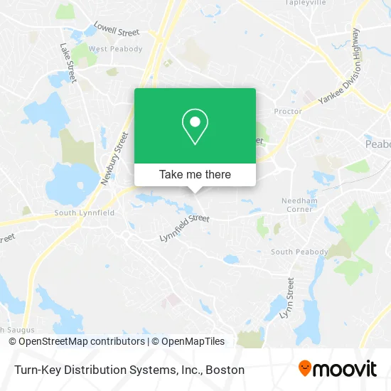Mapa de Turn-Key Distribution Systems, Inc.