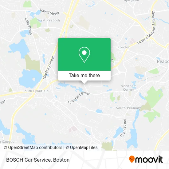 BOSCH Car Service map