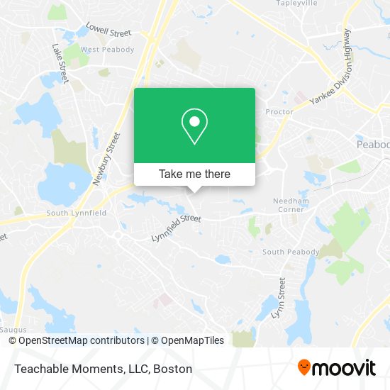 Teachable Moments, LLC map