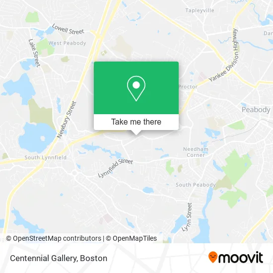 Centennial Gallery map