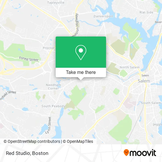 Red Studio map