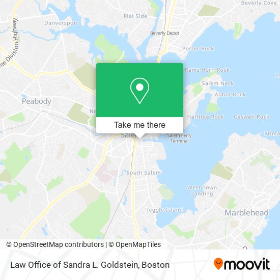 Law Office of Sandra L. Goldstein map