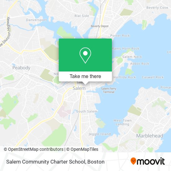 Mapa de Salem Community Charter School