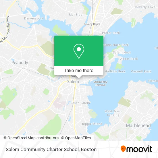 Salem Community Charter School map