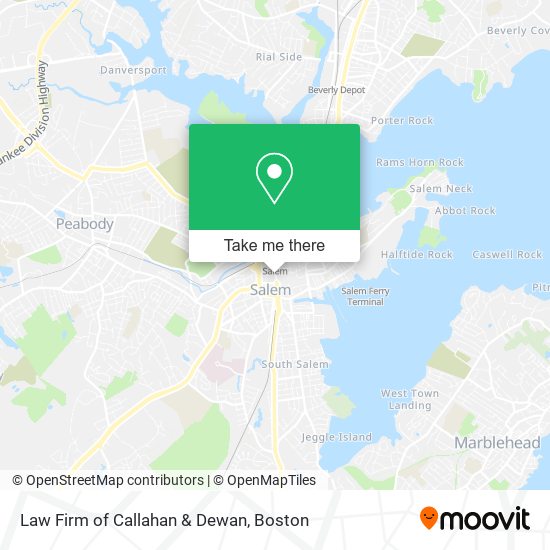 Law Firm of Callahan & Dewan map
